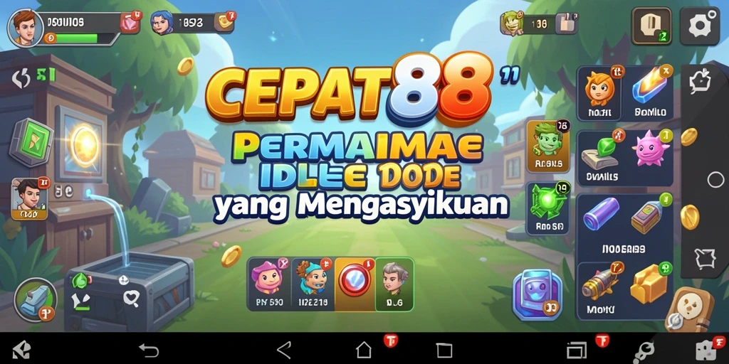 Tampilan gameplay utama CEPAT88 yang seru dan interaktif.