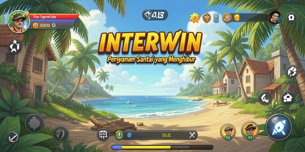 Tampilan gameplay <strong>INTERWIN</strong> dengan berbagai tantangan menarik.