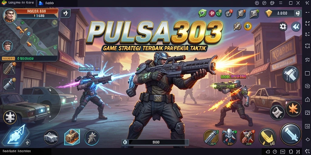Tampilan gameplay PULSA303 yang penuh aksi dan strategi.