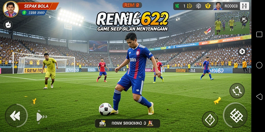 Tampilan gameplay yang seru dan dinamis di REMI62.