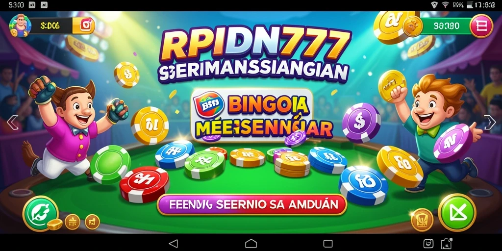 Tampilan gameplay RPIDN777 yang menarik dan penuh warna.