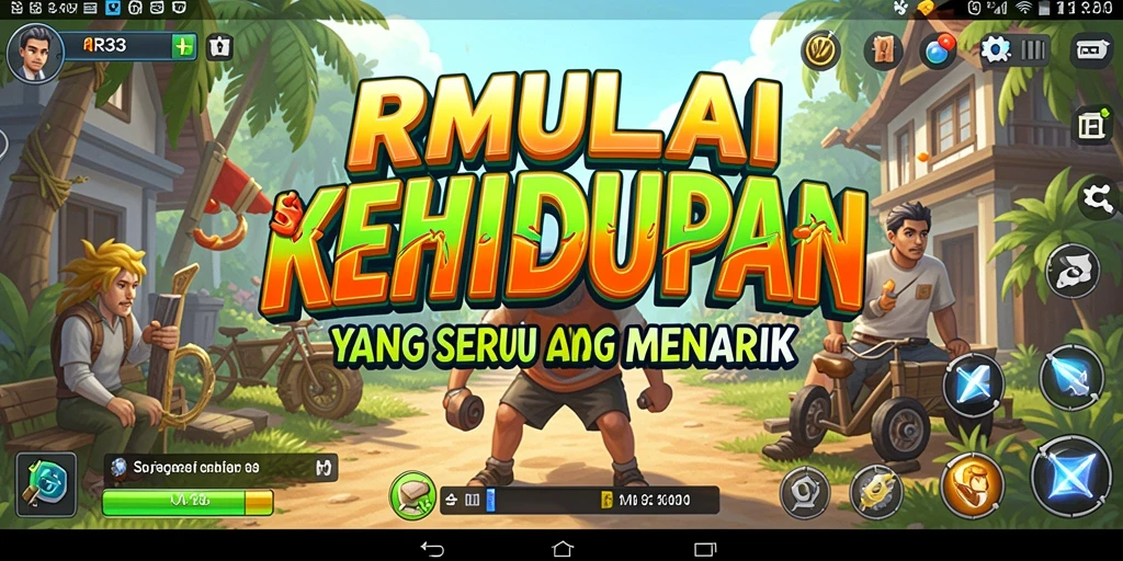 Gameplay menarik dari RR33 yang menampilkan berbagai aktivitas kehidupan.